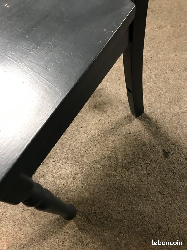 Table + 4 chaises bois massif (image 9)