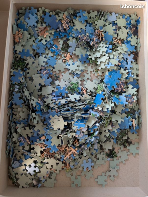 Puzzle Nathan 1000 pièces Tour Eiffel complet (image 2)