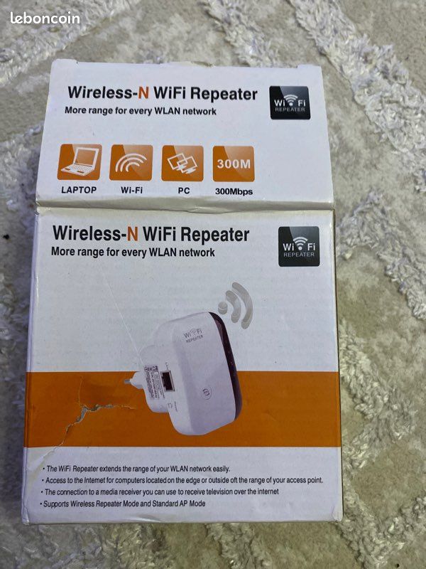 Répeteur WiFi Repeat Amélioration WiFi (image 1)