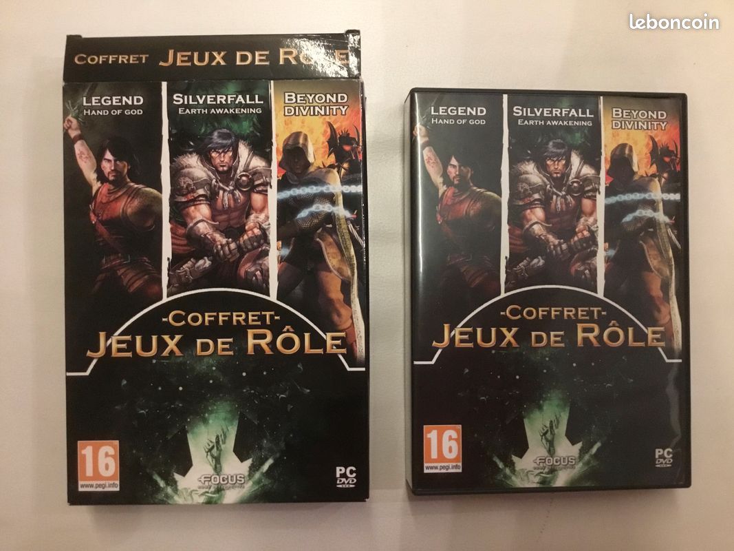 Coffret jeux de rôle Legend/Silverfall/Beyond divinity (image 1)