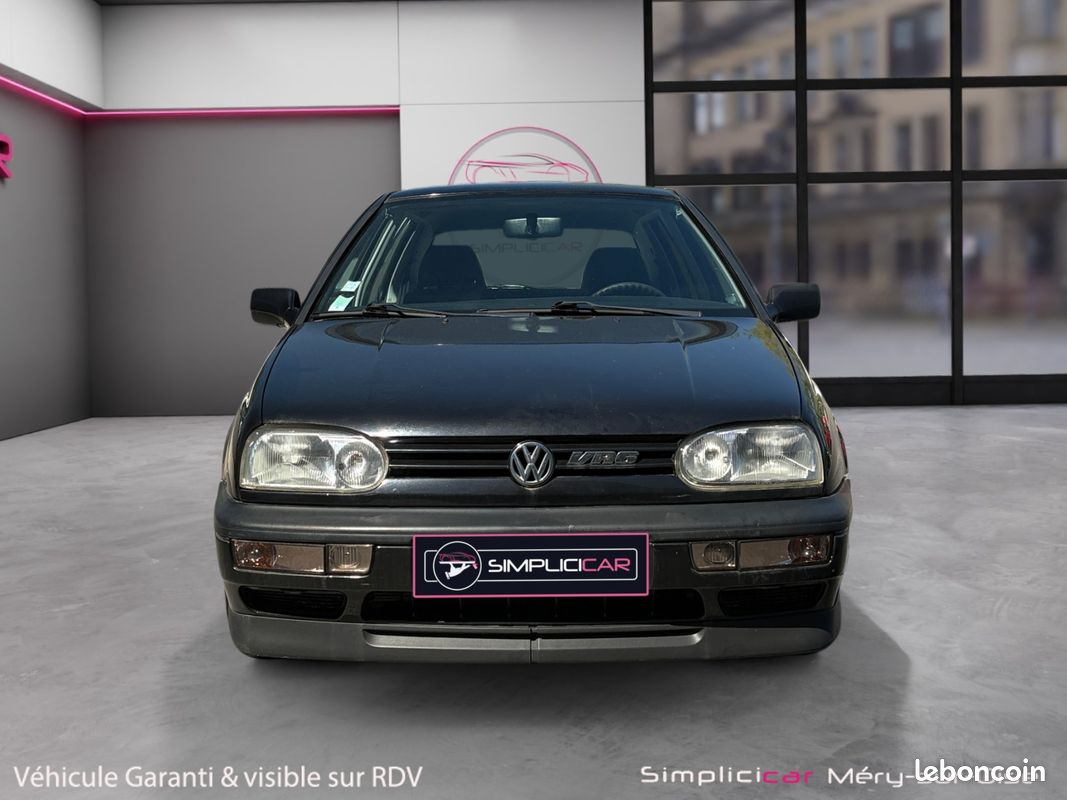 VOLKSWAGEN GOLF 3 VR6 - 174Ch intérieur cuir - Garantie 12 mois (image 8)