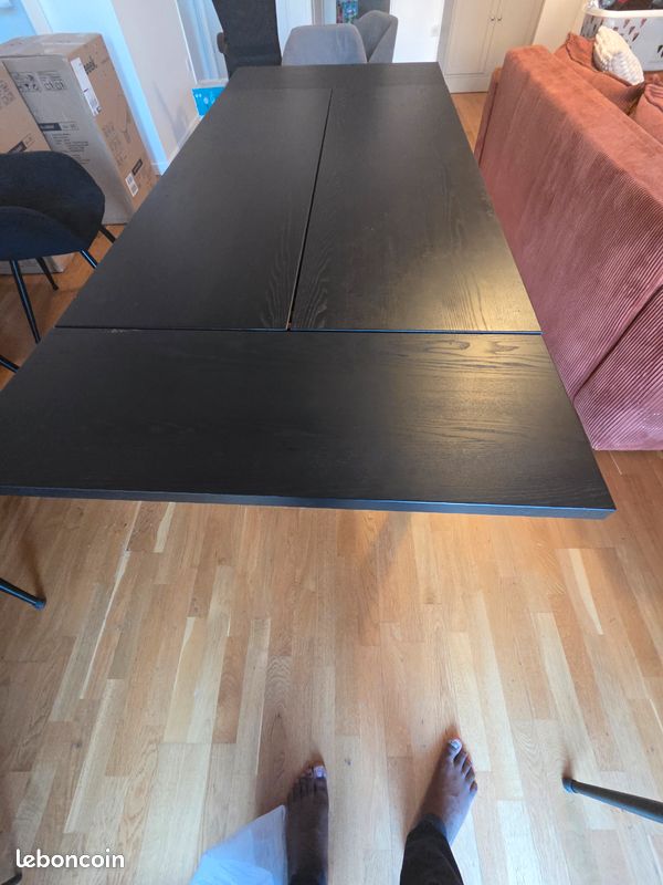 Table à manger extensible bon état dix places (image 4)