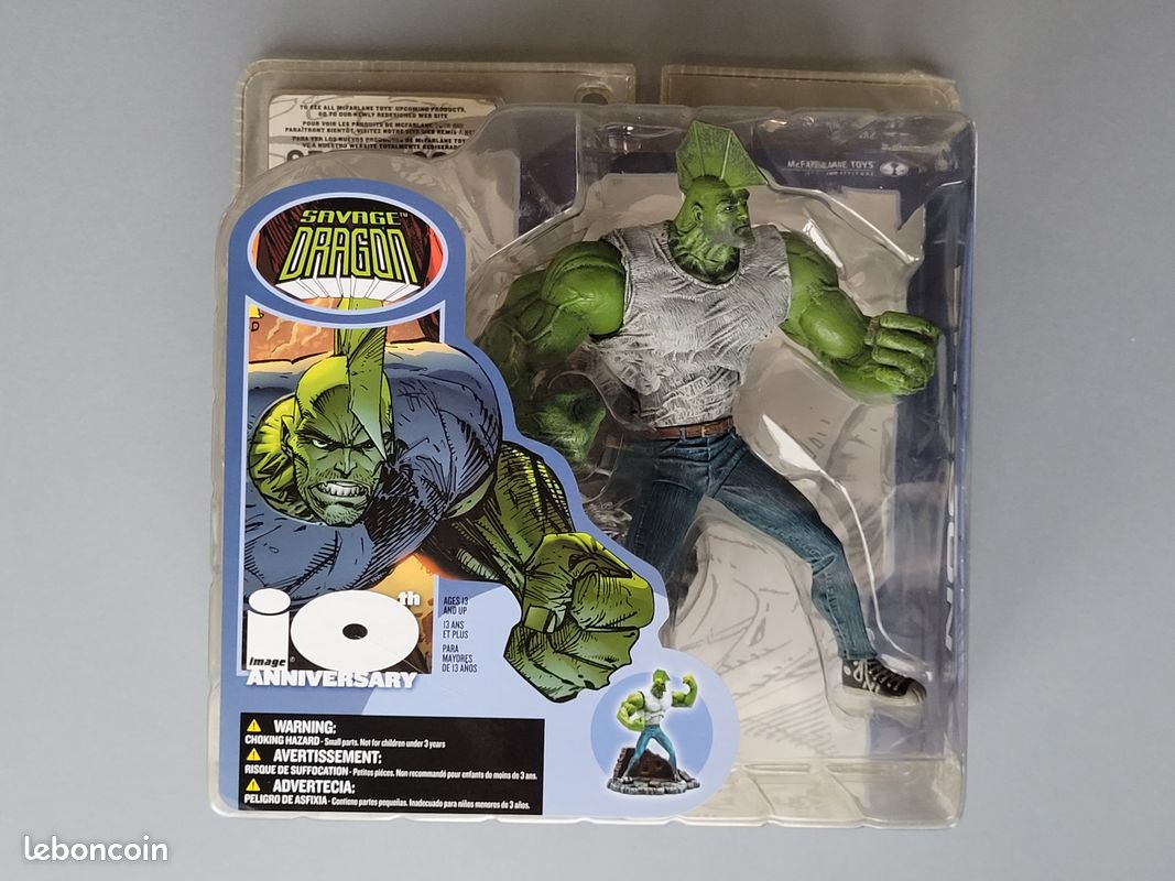 Figurine Mac Farlane de collection Savage Dragon (image 1)