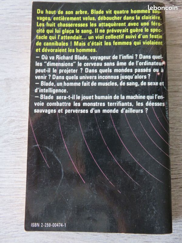 Gérard de Villiers présente Blade N°17 les chasseresses de Brega (image 2)