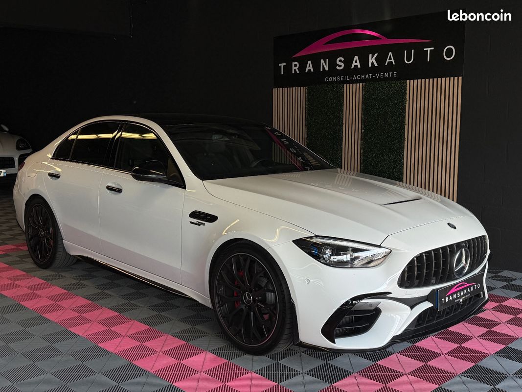 MERCEDES CLASSE C AMG 63 S E Performance 9G-Tronic 4Matic+ ORIGINE FRANCE - 1ERE MAIN (image 1)