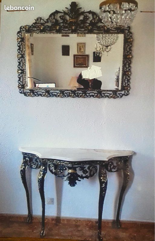 Miroir et sa console (image 1)