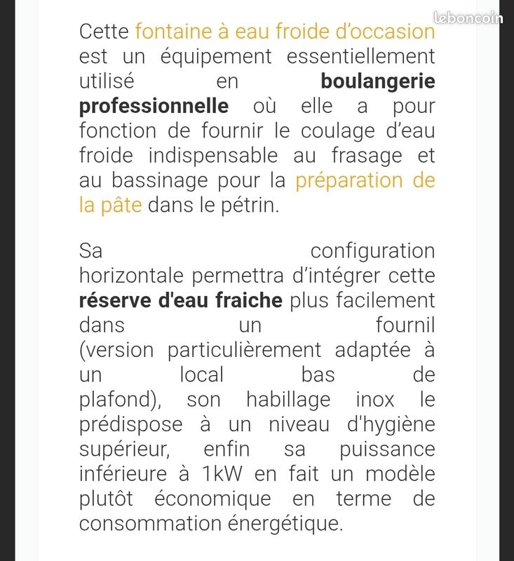 Refroidisseur boulangerie (image 2)