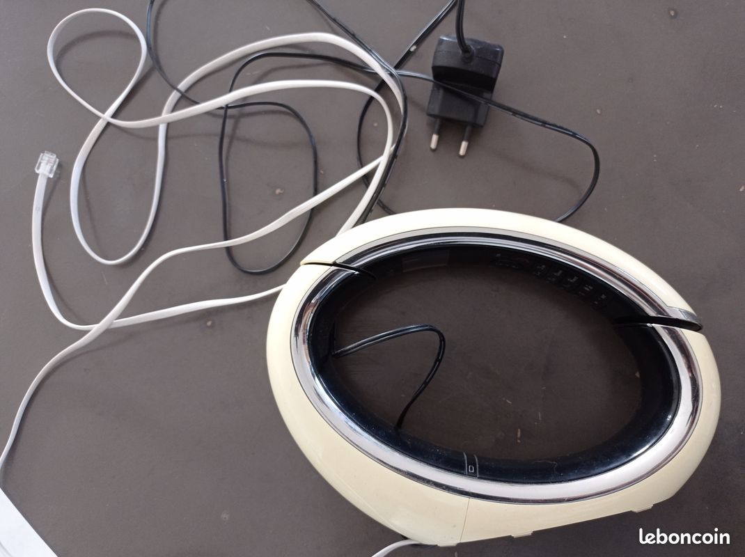 Téléphone fixe sans fil AEG éclipse 10 blanc (image 1)