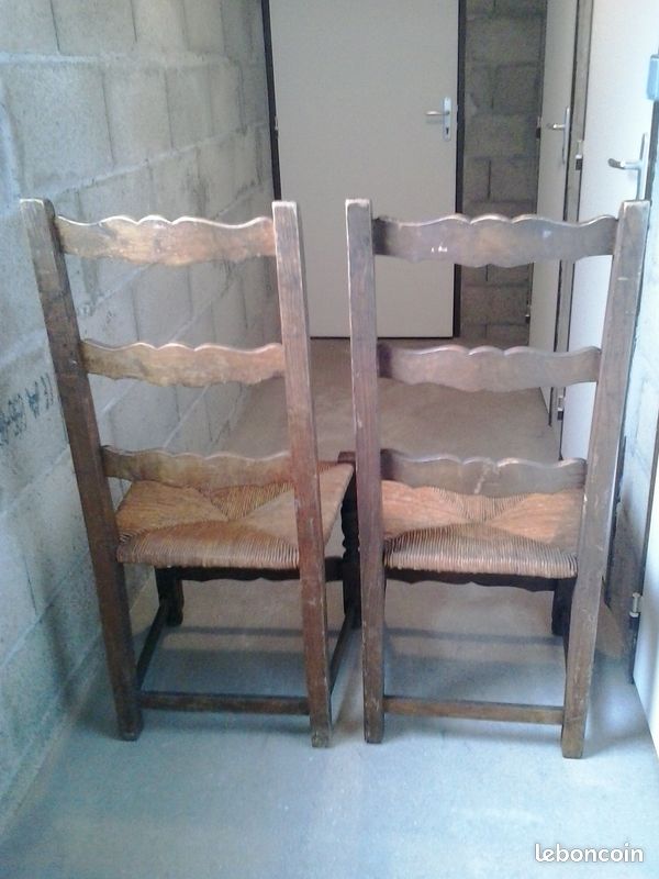 2 chaises anciennes à restaurer (image 4)