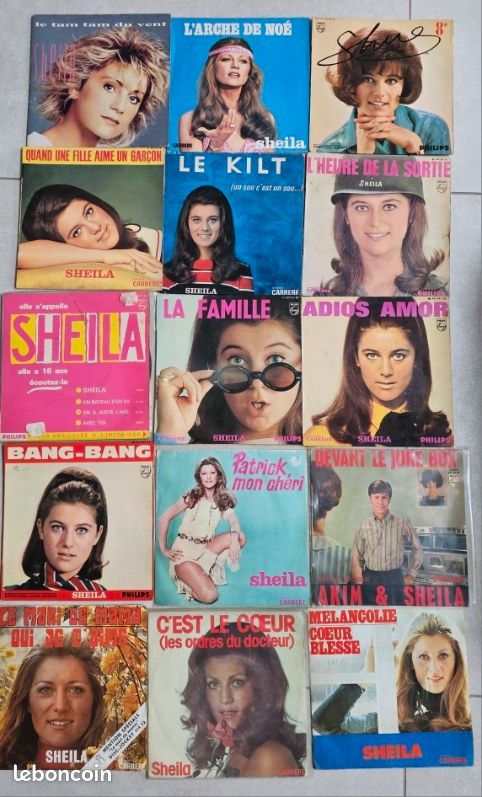 Collection disque et cd sheila (image 2)