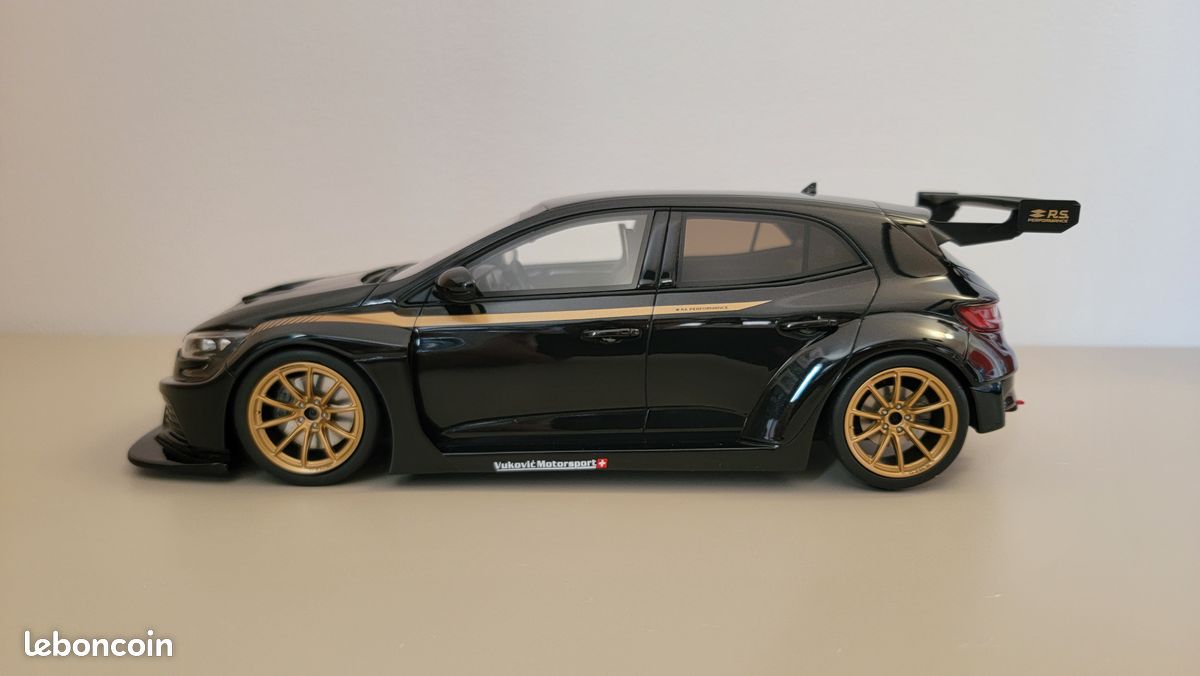 Renault Megane 4 RS TC4 Noir, OttoMobile OT936, Limited 2000 pièces