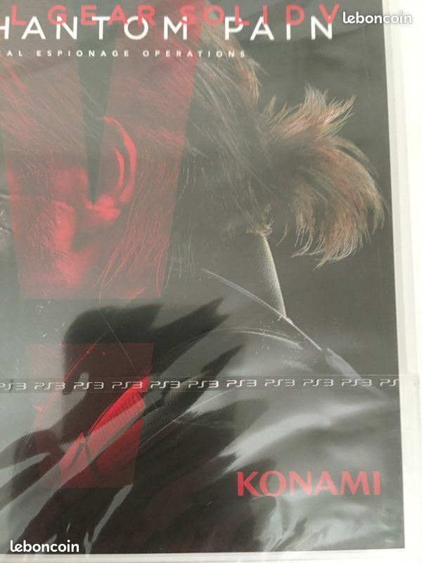 Metal Gear Solid V The Phantom Pain PS3 Neuf Sous Blister