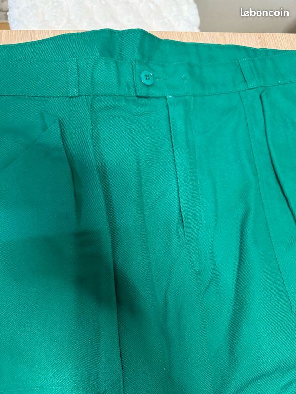 Pantalon de travail Vert neuf (image 6)