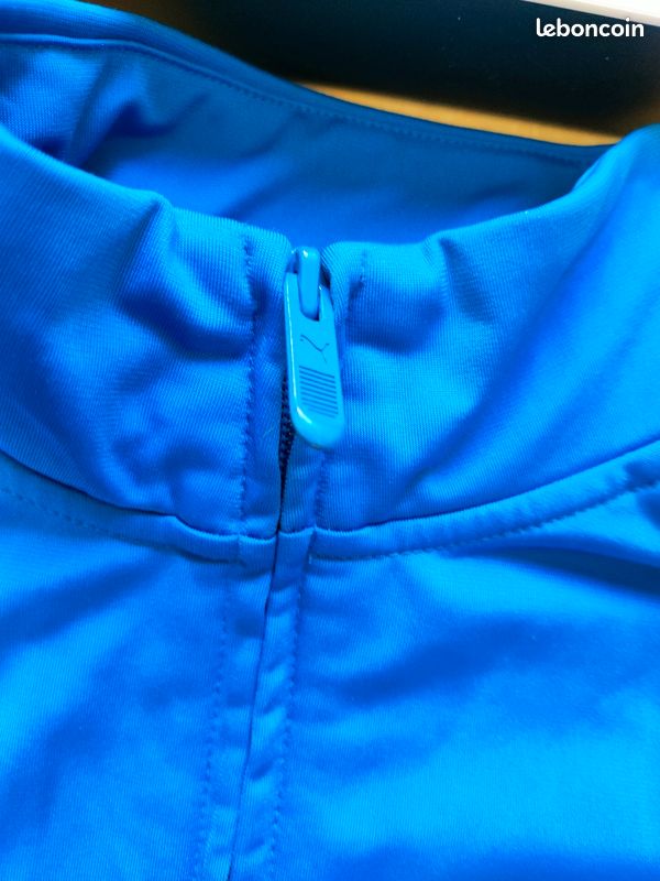 Veste Puma bleue et noire – 11/12 ans (image 3)