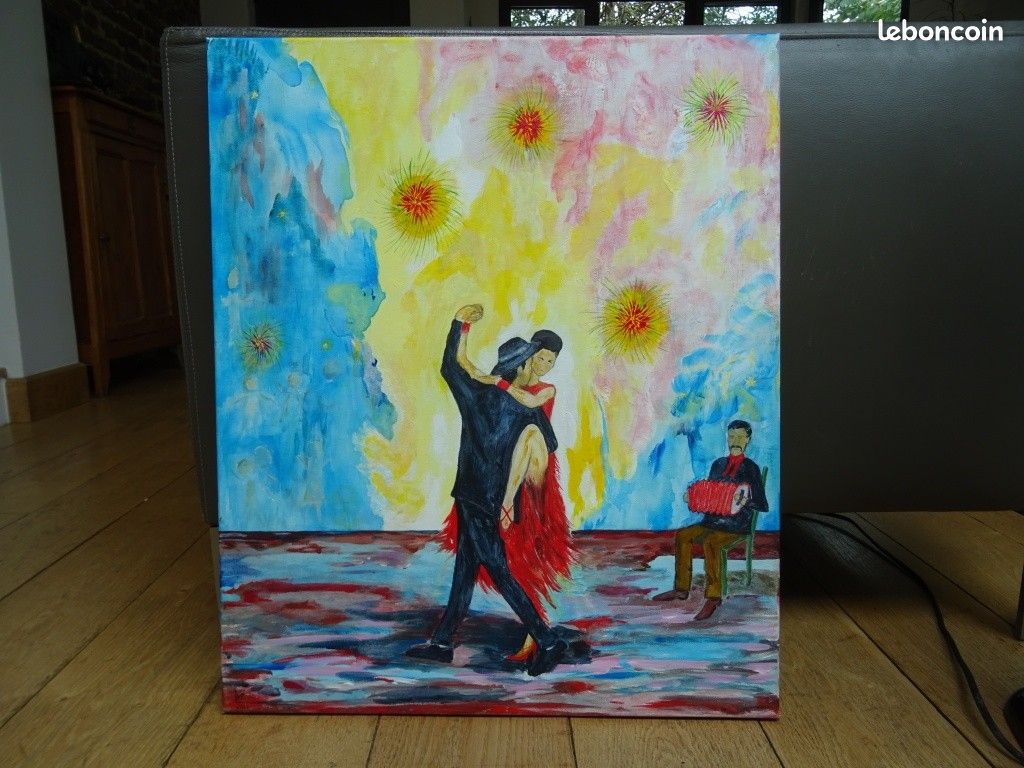 Tableau acrylique Tango (image 1)
