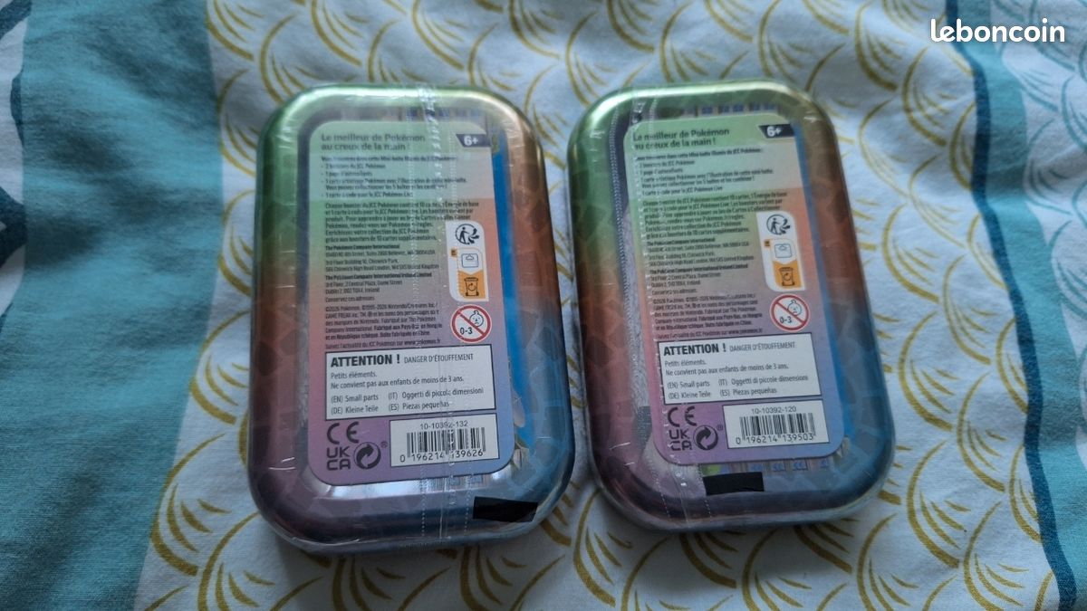 Lot de 2 mini-tins Pokémon Illumis (image 2)
