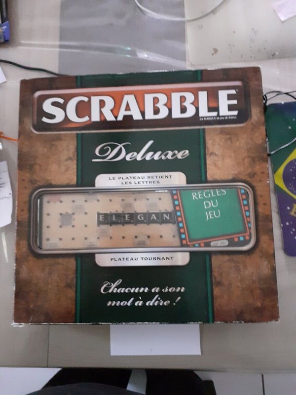 Scrabble de luxe plateau tournant jeux, jouets d'occasion - leboncoin
