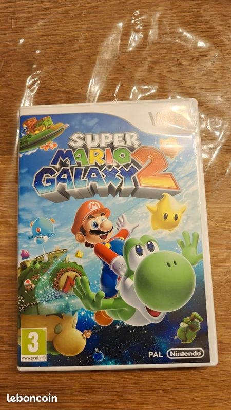 Nintendo Super Mario Galaxy - Jeu Vidéo Physique pour Wii Nintendo Super Mario Galaxy - Jeu Vidéo Physique pour Wii