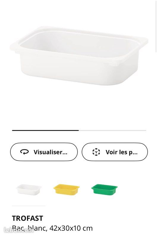 RECHERCHE bacs TROFAST couleur terracotta (image 3)