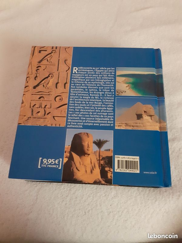 Livre "L'Égypte en 1001 photos" éd. SOLAR (image 3)