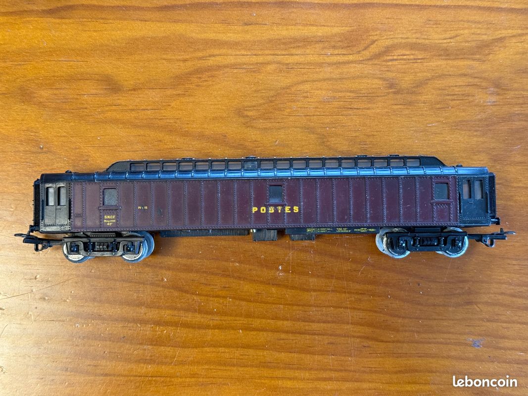 Jouef ho, wagon tombereau, transport de marchandises sncf / miniature, modele reduit train, modelisme ferroviaire - Collection