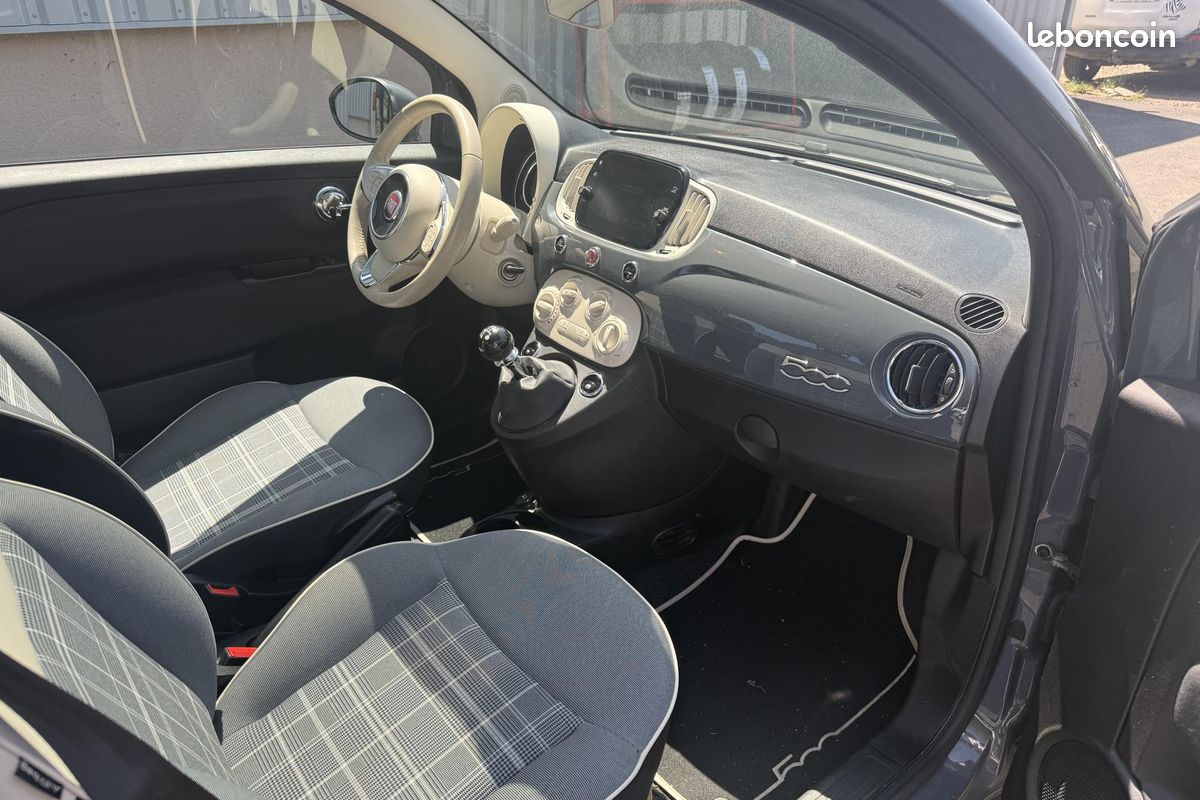 FIAT 500 Fiat 1.2i - 69 BERLINE Lounge PHASE 2 (image 10)