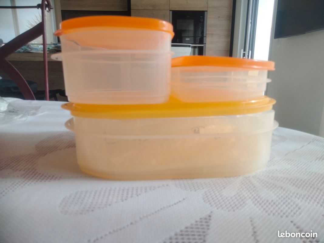 Plateau uno et demi lune tupperware neufs (image 1)