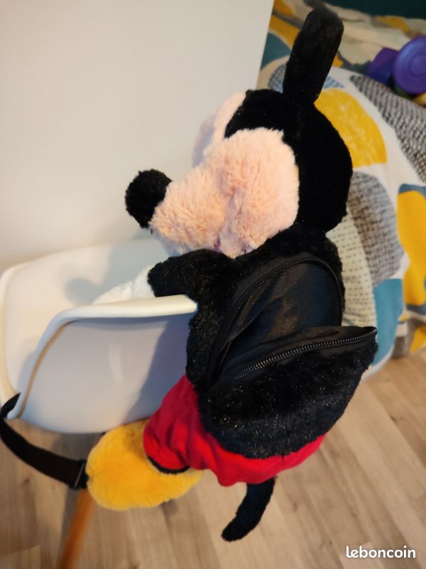 Sac à dos peluche Mickey (image 3)
