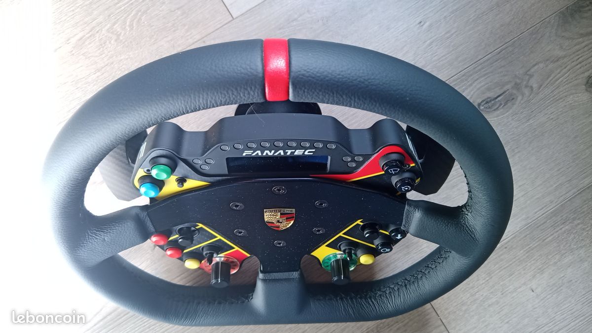 Fanatec Clubsport Steering Wheel Porsche 911 gt3 R v2 ( Leather