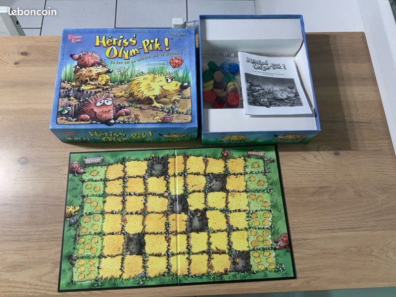 Jeu de société Hériss’Olym-Pik (University Games - Frank Nestel) (image 1)