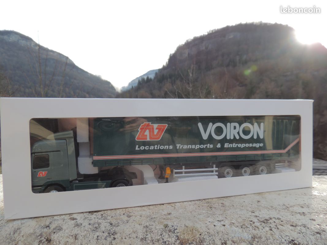 CAMION POMPIER ELIGOR 1/43 porteur iveco v5556 bon etat boite EUR 25,00
