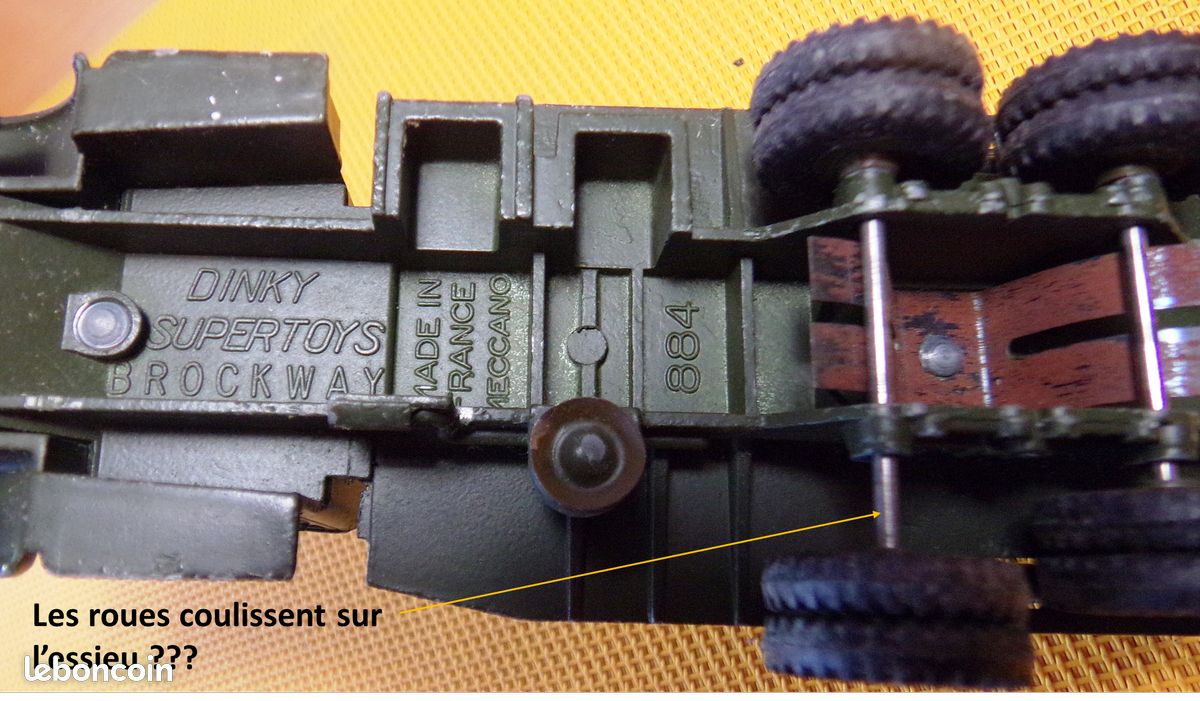 Camion Jouet Dinky Supertoys Brockway 884 Meccano - Avec Boîte Et Notice - État Exceptionnel (Mint)