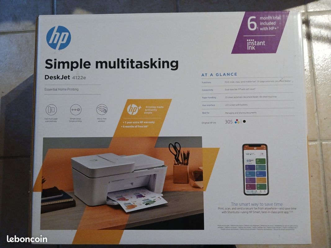 Imprimante HP Deskjet 4122ee (image 1)