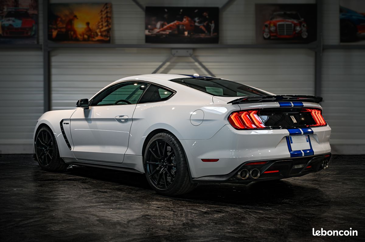 FORD MUSTANG SHELBY GT350 V8 5.2 533 BVM Track Pack / PPF / SYNC 3 / Sièges Confort / KeyLess / Caméra / Track Apps / SHAKER / MagneRide (image 3)