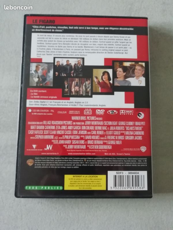 DVD Ocean's twelve (image 2)
