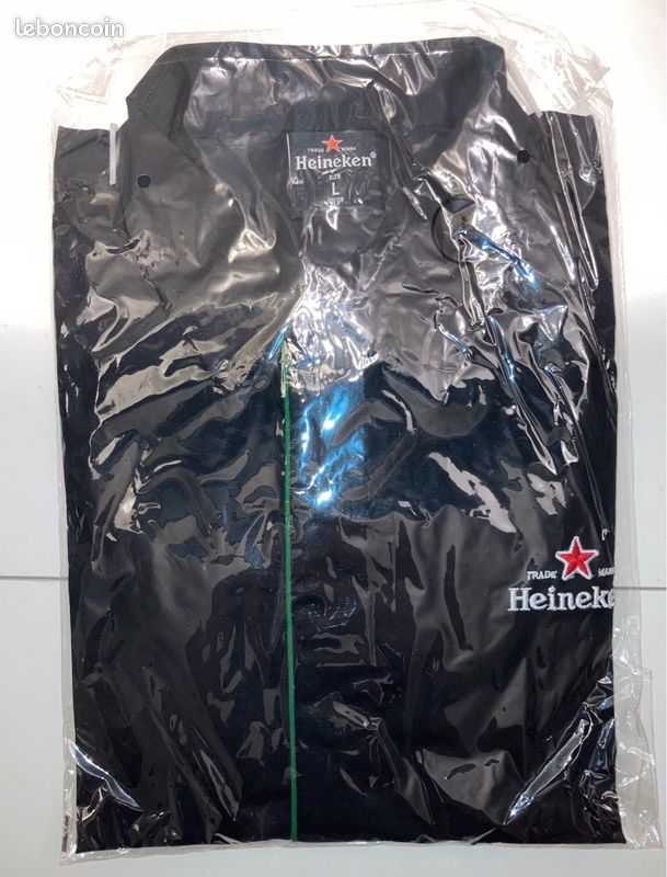 Chemise Brillante Frederick's Of Hollywood - Noir Vinyle - Taille M - Neuf Avec étiquettes
