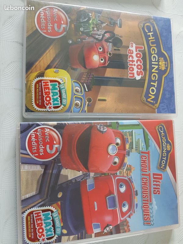 Lot 4 DVD Chuggington superwings Thomas et ses amis (image 2)