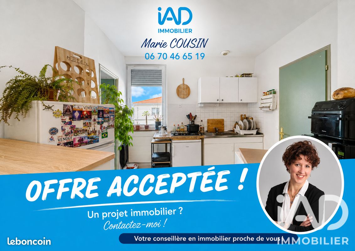 Appartement 2 pièces 29 m² · à Montaigu-Vendée · 29 m² · 89 900 €