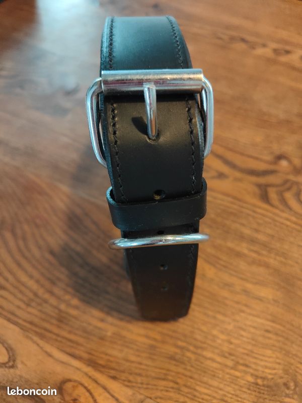 Collier chien cuir (image 3)