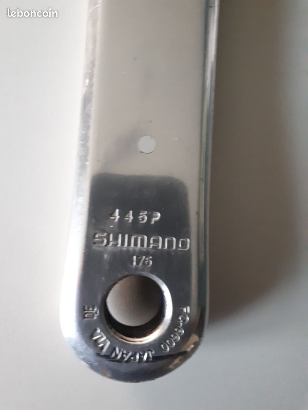 Manivelles Carbone/aluminium 175 Mm Pour Plateaux 135 – Compatibles Shimano, Neuves