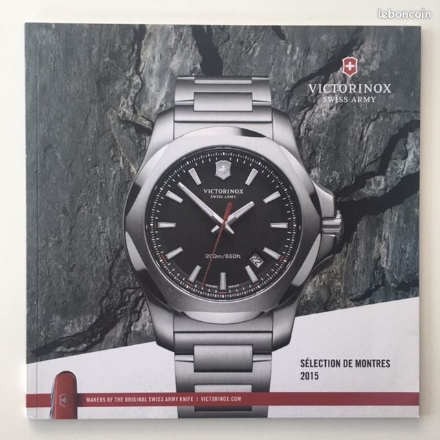 Catalogues montres VICTORINOX 2015 34 pages 21 cm x 21 cm (image 2)