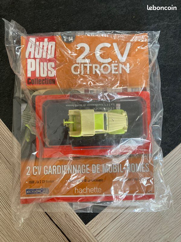 Miniature Citroën 2CV Gardiennage De Mobil-homes Au 1/43ème - Neuf Sous Blister Eligor