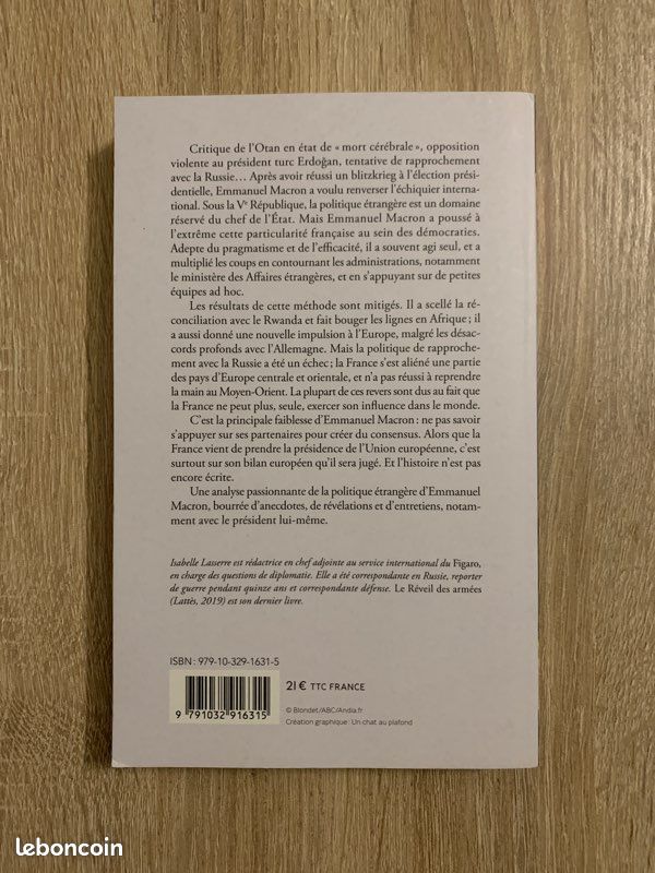 Macron, le disrupteur : La politique étrangère d’un président antisystème - Isabelle Lasserre (image 2)