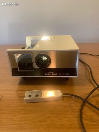 PROJECTEUR PORTABLE/COMPACT ERNO CABIN 35MM DE FABRICATION SUISSE VINTAGE DES