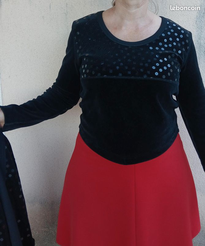 Top Sonia Rykiel Occasion - Taille S (38/40), Multicouleur, Laine Et Lyocell, Très Bon état