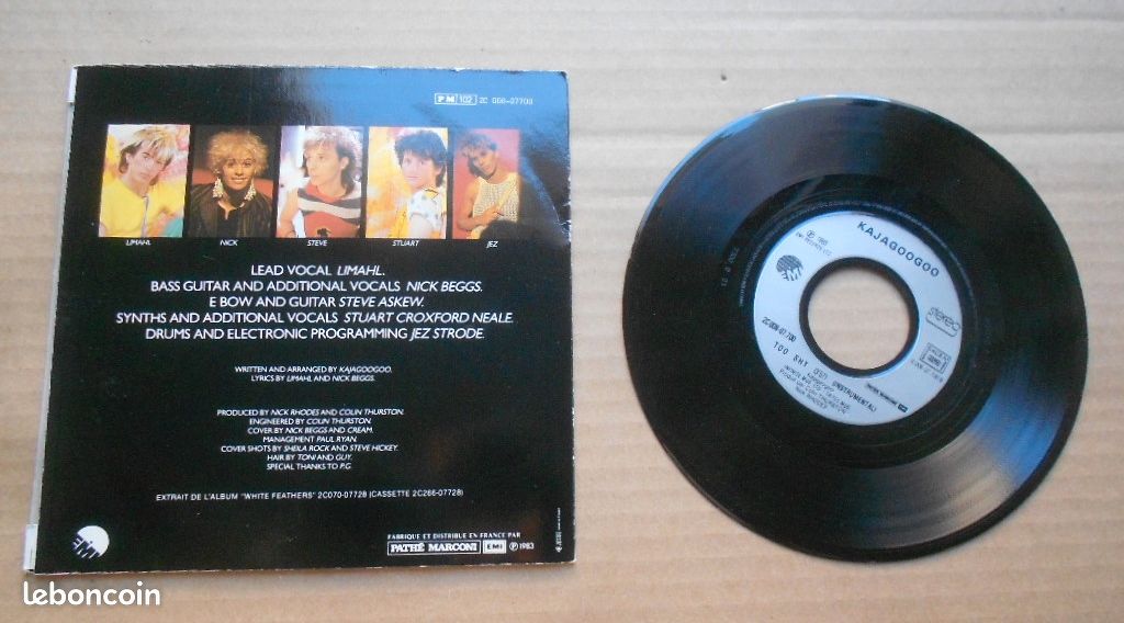 Disque vinyle kajagoogoo (image 2)