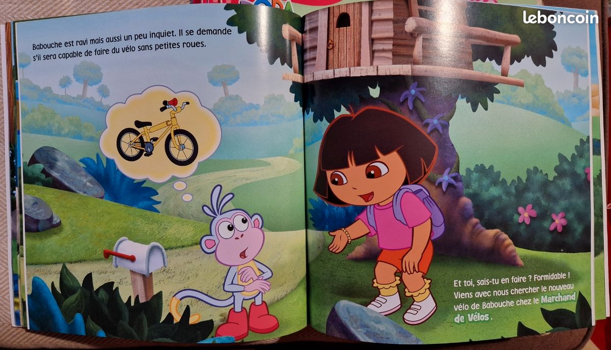 Lot de 7 livres Dora l'exploratrice, collection Mes premiers mots d'anglais avec Dora, Albin Michel (image 9)