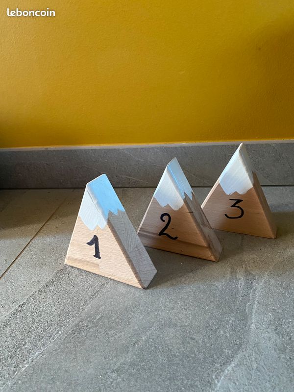 Numéros de tables (1 à 8) (image 1)