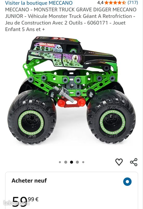Meccano Monster truck (image 2)