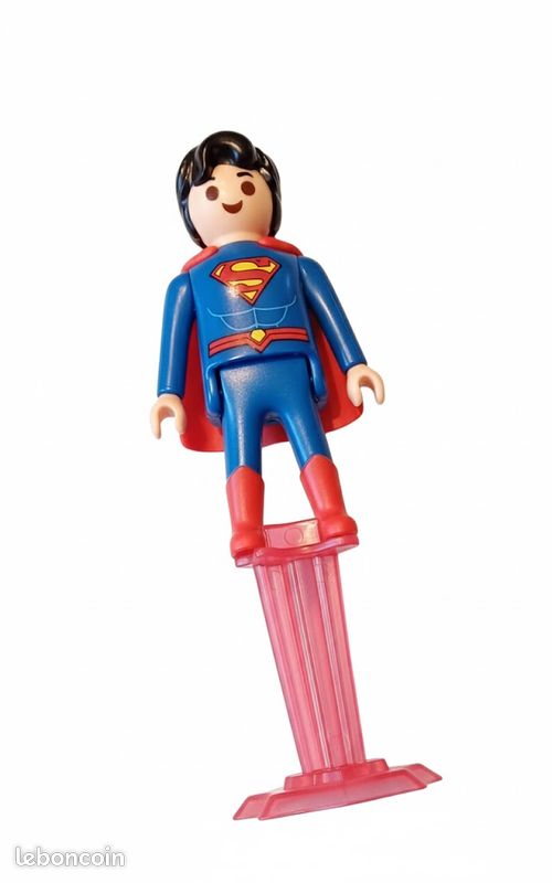 PLAYMOBIL PERSONNALISÉ SUPERMAN (SUPER HÉROS) REF-0001 BIS | UK